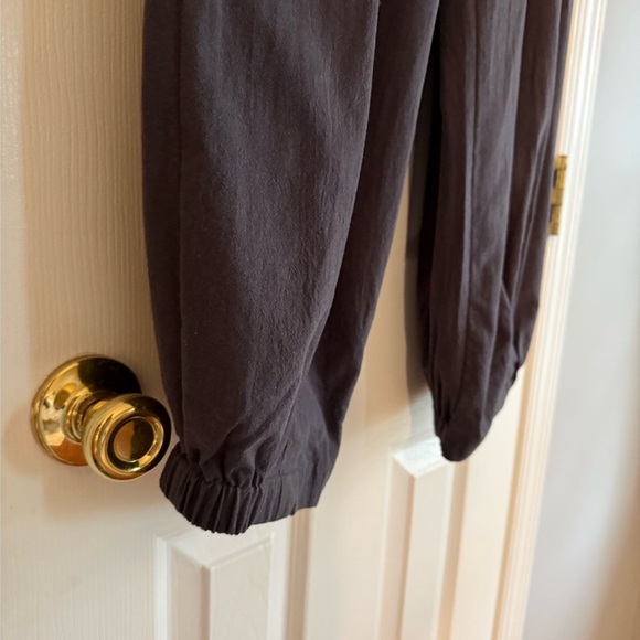 Free People NWT Slouchy Pull-On Pants Small Black Balloon Leg Comfy Lounge - Picture 7 of 7